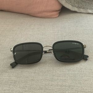 MBB x Vogue Eyewear black rim glasses